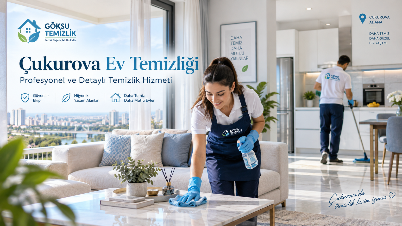 Çukurova ev temizliği