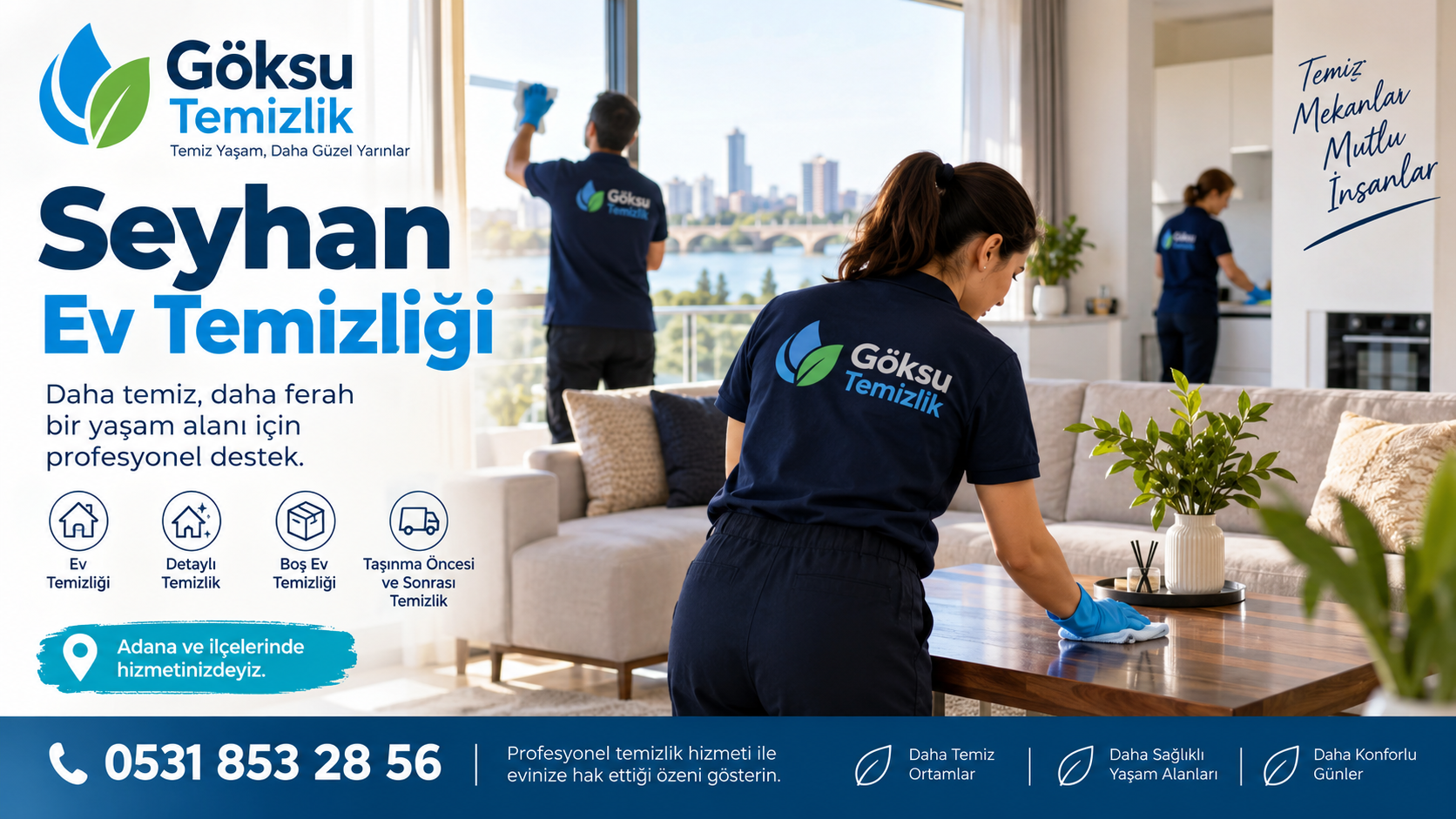 Seyhan ev temizliği
