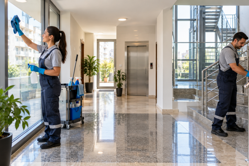 Apartman Camları, Yangın Merdiveni ve Ortak Alanlar Ne Sıklıkla Temizlenmeli?